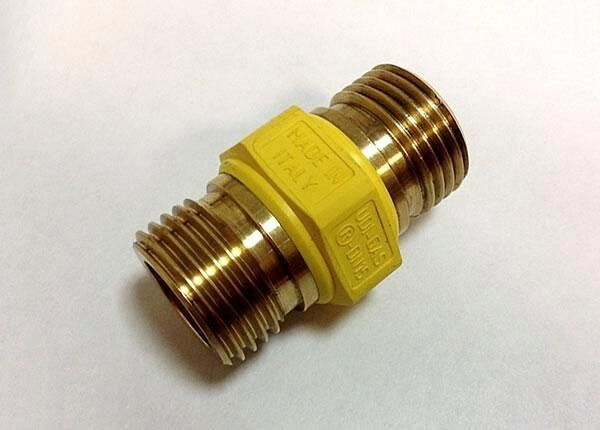 Вставка диэлектрическая изолирующая UDI-GAS 1/2"НР - 1/2"НР - купить в ...