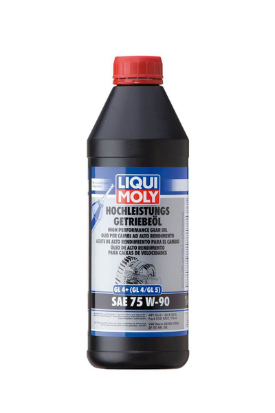 Масло трансмиссионное, LIQUI MOLY GL4+ SAE 75W90, 1 л - купить по ...