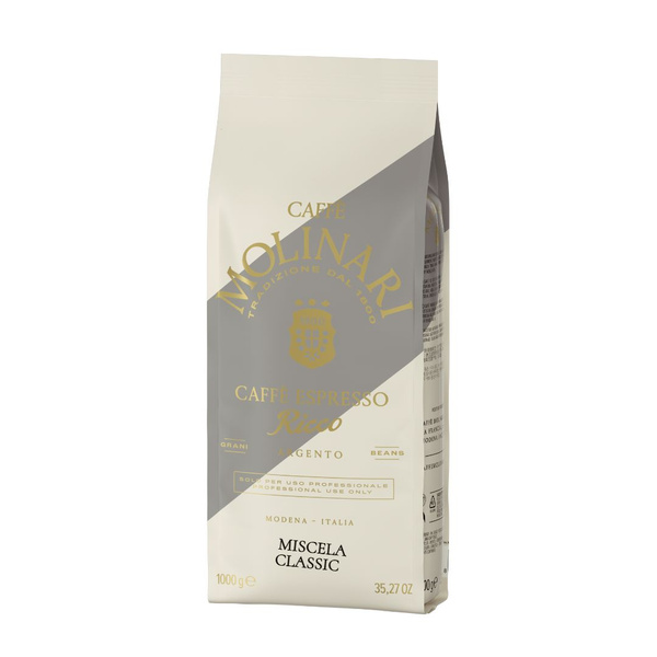 Кофе в зернах Caffe Molinari Espresso Ricco Молинари Эспрессо Рикко ...