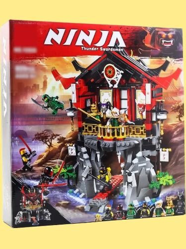 Конструктор Ниндзяго Храм воскресения, 809 деталей, совместим с Ninjago ...