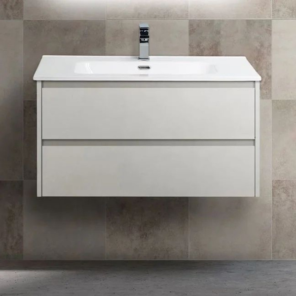 BelBagno Тумба с раковиной, BelBagno Kraft 80 bianco opaco, 81.5х46 ...