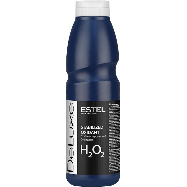 ESTEL PROFESSIONAL Окислитель для волос DE LUXE 6% стабилизатор 500 мл ...