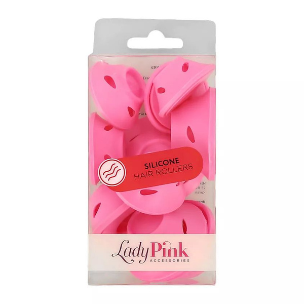LADY PINK Бигуди силиконовые BASIC 1 шт. - купить с доставкой по ...