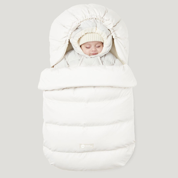 Конверт в коляску Happy Baby с меховым вкладышем белый купить на OZON ...