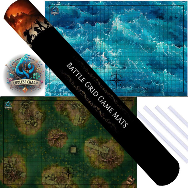Поле для днд Болото Море. Поле для игр и презентаций (мат для DnD ...