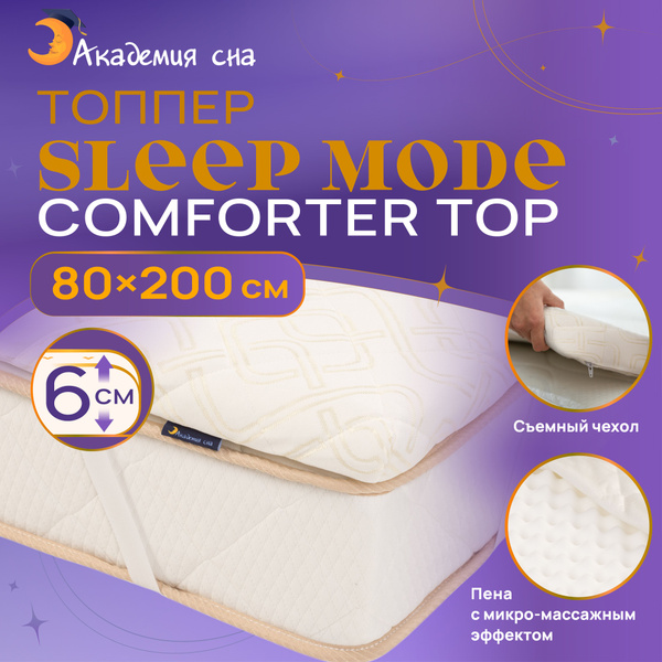 Топпер-наматрасник Академия сна Sleep Mode Comforter | На резинках ...