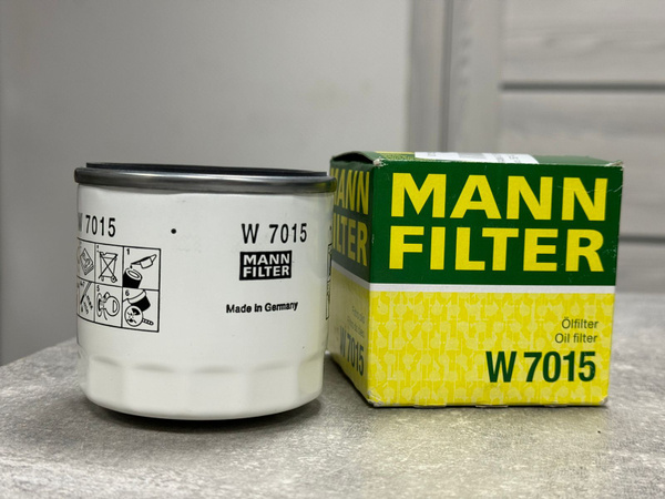 Фильтр масляный MANN FILTER w7015 - купить по выгодным ценам в интернет ...