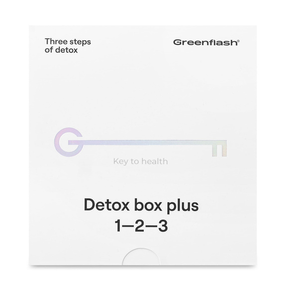 Кейс Detox Step 1 - 3 PLUS формулы мягкого очищения, 3 формулы по 40 ...