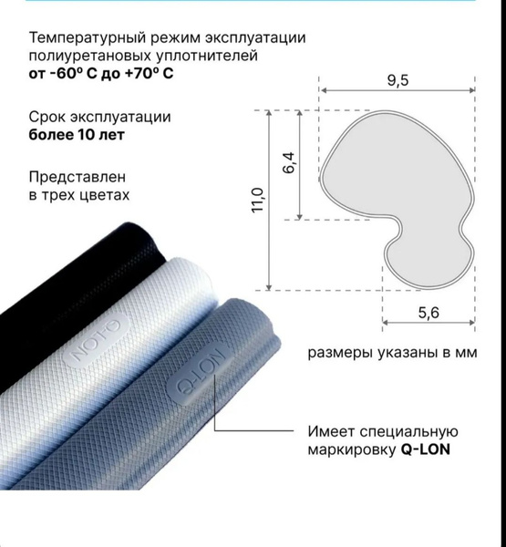 Уплотнитель для окон пластиковых пвх шлегель 20м - купить с доставкой ...