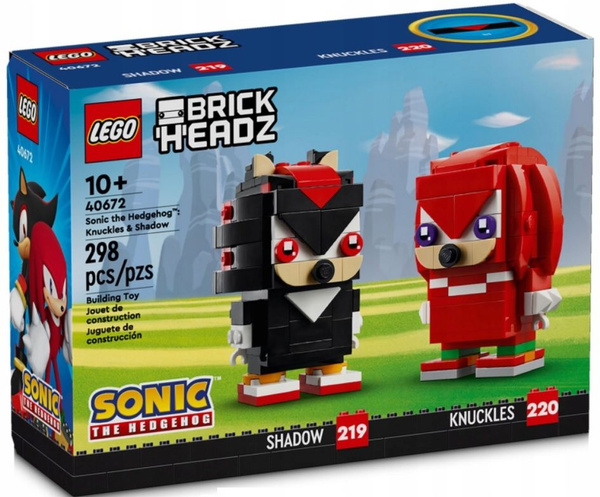 Конструктор LEGO BrickHeadz Sonic the Hedgehog - Ежик Соник: Наклз и ...