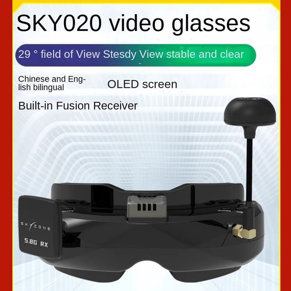 Авиационные очки с аналоговым OLED экраном, FPV видеоглаз ...