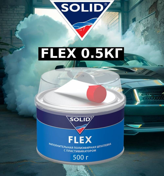Характеристики SOLID FLEX наполнительная шпатл. по пластику с ...