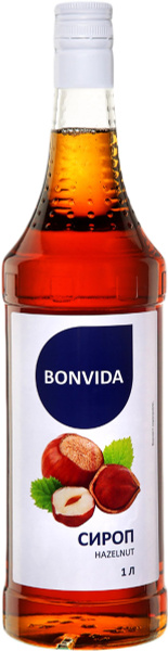 Сироп BONVIDA со вкусом Лесной орех, 1л - купить с доставкой по ...