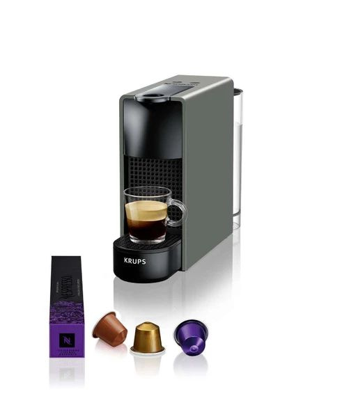 Капсульная кофемашина Nespresso Кофеварка Essenza Mini C30, серый ...