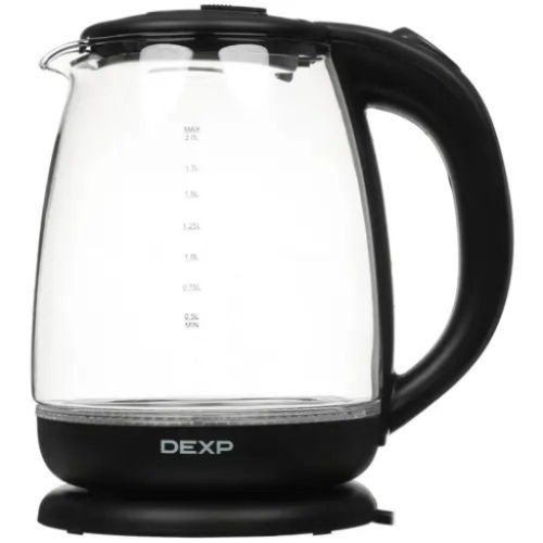 Купить электрический чайник DEXP GP2000, Пластик/стекло по низкой цене ...