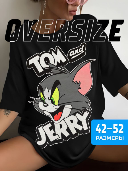 Футболка Женский Fosfor черный Короткий, размер 44 Хлопок Светится в ...