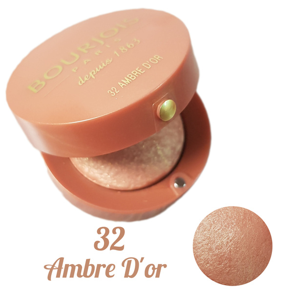 Характеристики Румяна Bourjois Blusher, оттенок 32 Ambre D'or, 22 г ...
