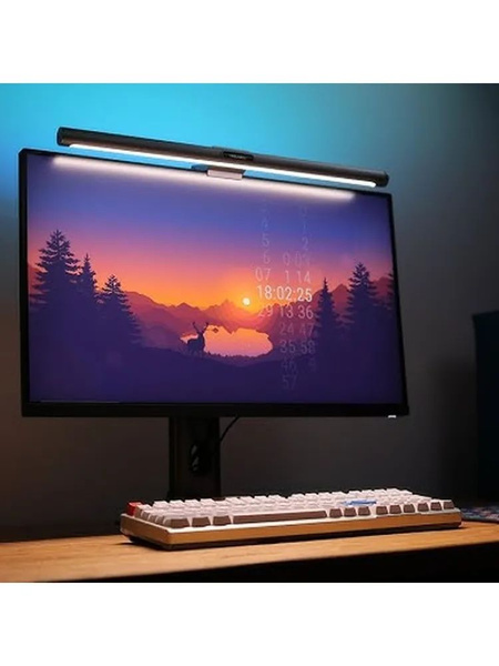 Умная, беспроводная лампа на монитор YEELIGHT Pro YLTD003 с голосовым ...