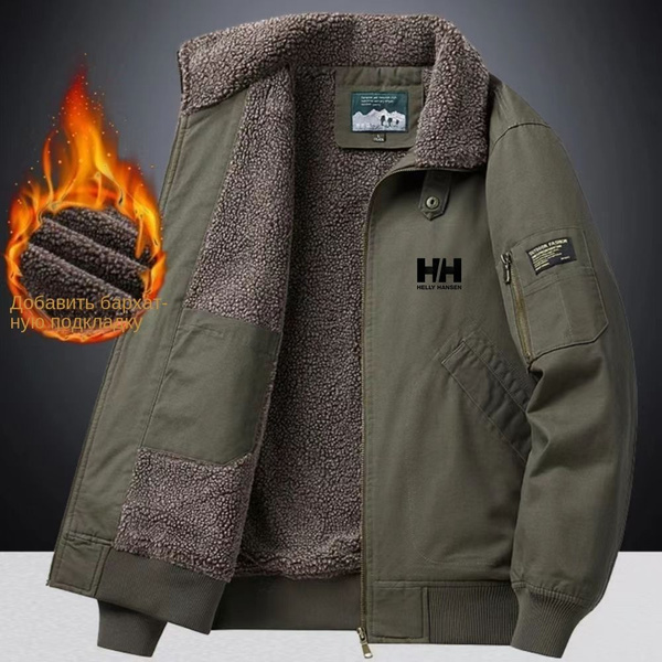 Бомбер Мужской Helly Hansen Значки, Воротник бирюзово-зеленый ...