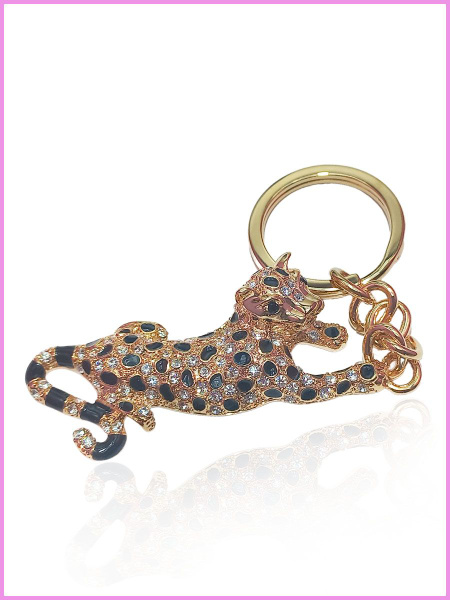 Брелок на сумку тигр, аксессуар для ключей авто леопард - купить с ...