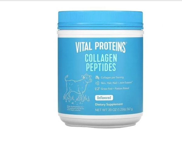 Vital Proteins, Пептиды коллагена, без вкусовых добавок, 567гр купить ...
