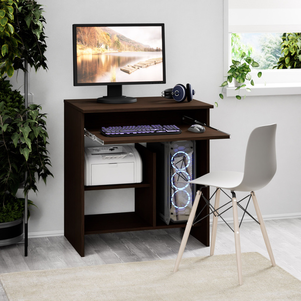 Компьютерный стол Компьютерный игровой стол с выдвижной полкой для ...