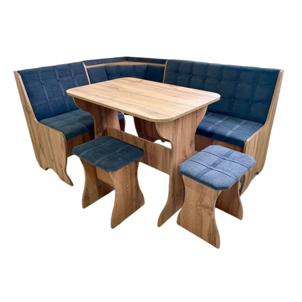 Кухонный уголок КУ-19/4М, 1620 х 1180 х 920, дуб вотан Т26 купить на ...