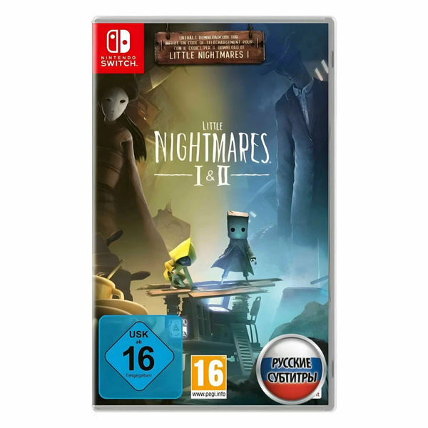 Игра Little Nightmares 1 + 2 (I + II) (Nintendo Switch, Русские ...