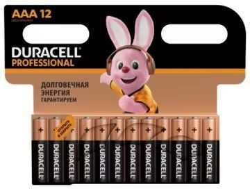 Duracell Батарейка AAA, L (щелочной) тип, 1,5 В, 12 шт купить на OZON ...