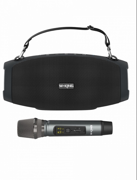 Портативная колонка W-King X10+ (С микрофоном) (черный) купить на OZON ...