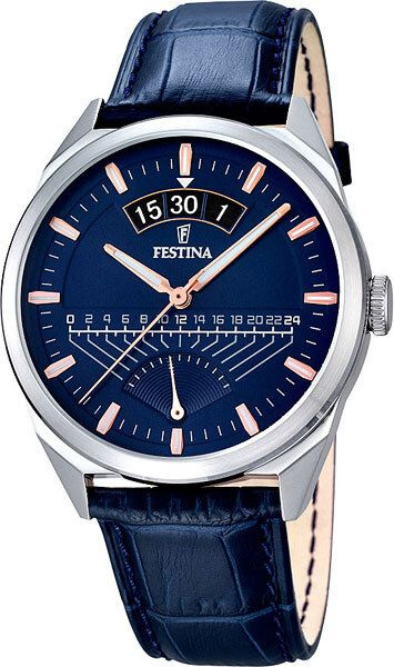 Мужские наручные часы Festina F16873/3 с гарантией купить на OZON по ...