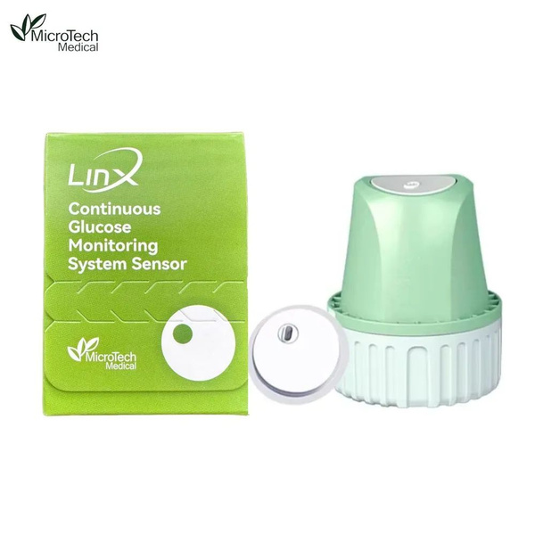 Датчик LinX (Aidex) для мониторинга уровня глюкозы.1 ШТ.15 дней ...