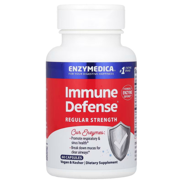 Enzyme Defense, добавка для улучшения пищеварения, 60 капсул. купить на ...
