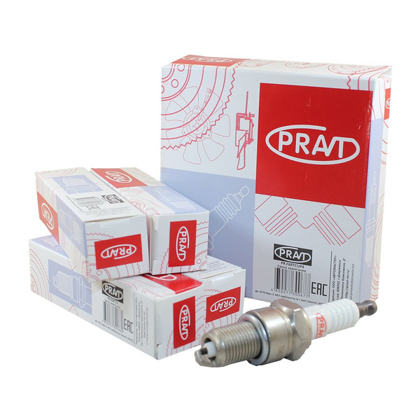 Свеча зажигания ВАЗ-2101-2110/2121 карб.,дв.4216,4213 ЕВРО-3 (0,7мм) Pravt (4 шт.)