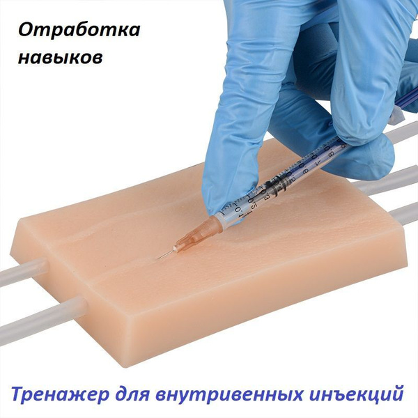 Тренажер для внутривенных инъекций и забора крови купить на OZON по ...
