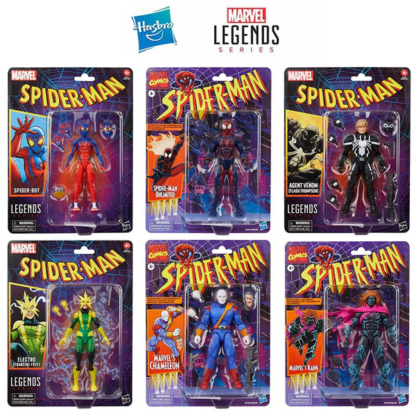 Фигурки Hasbro Marvel Legends Мальчик-паук Человек-паук без ограничений ...
