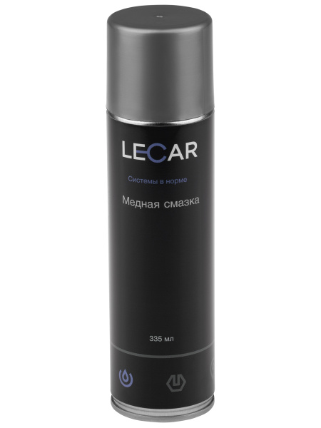 Смазка медная LECAR 335 мл. (аэрозоль) (LECAR)