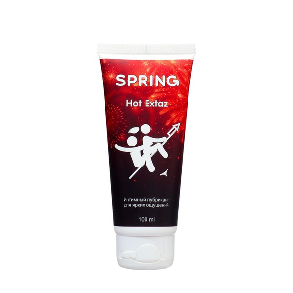 Интимный лубрикант Spring Hot Extaz Go, 100 мл, согревающий, с ...