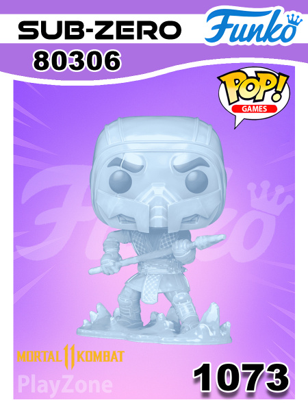 Funko Pop! Sub-Zero Mortal Kombat 11 - 9,75cm Vinylfigur - Offizielles Sammlerstück