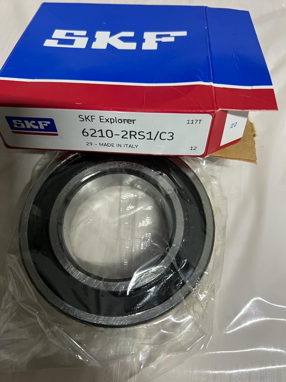 Подшипник SKF 6210 2RS1, (50x90x20) (180210)