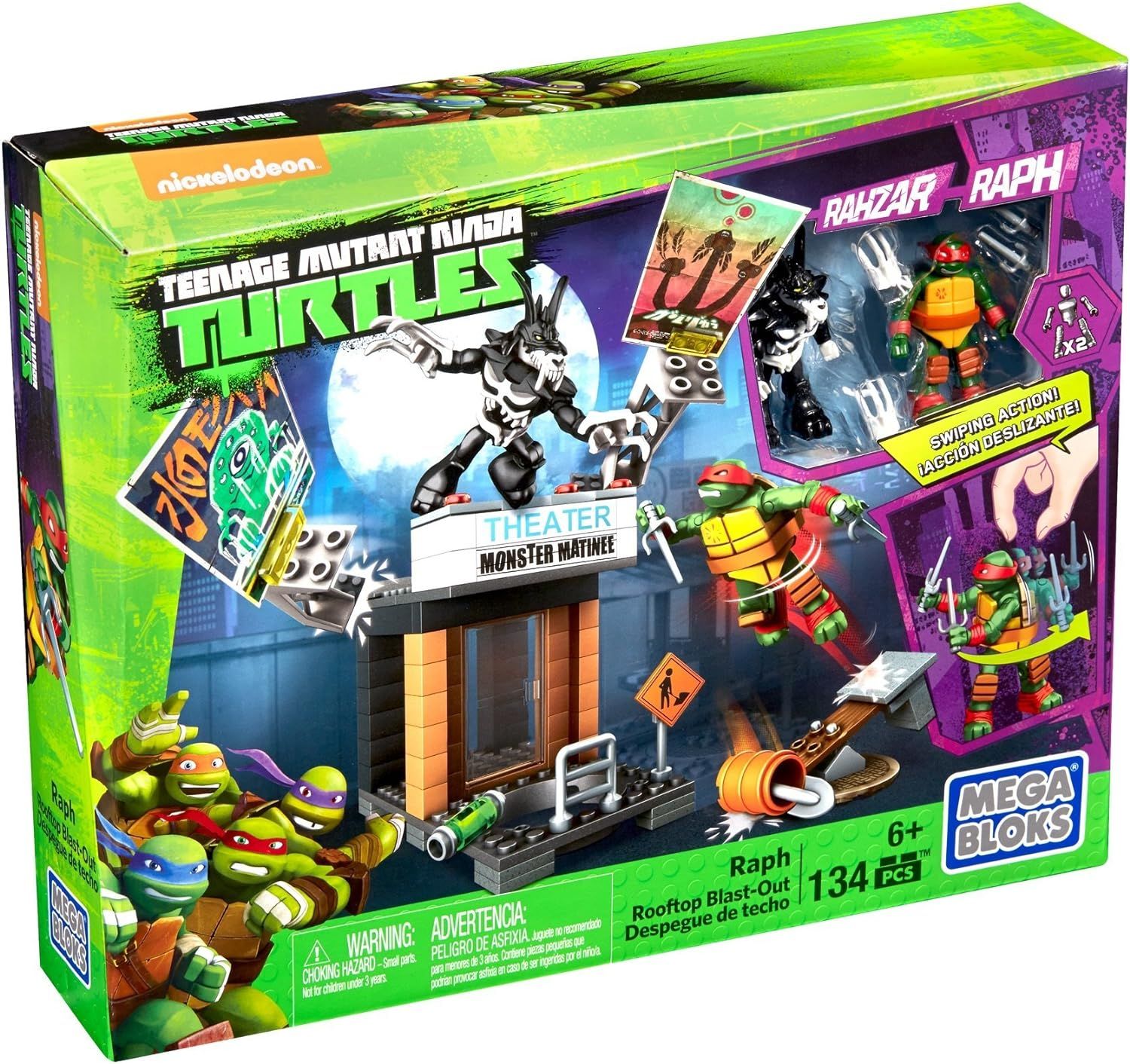 Mega Bloks/Teenage Mutant Ninja Turtles -TMNT 1987, Набор классических  вагонов для вечеринок - купить с доставкой по выгодным ценам в  интернет-магазине OZON (1451830131)