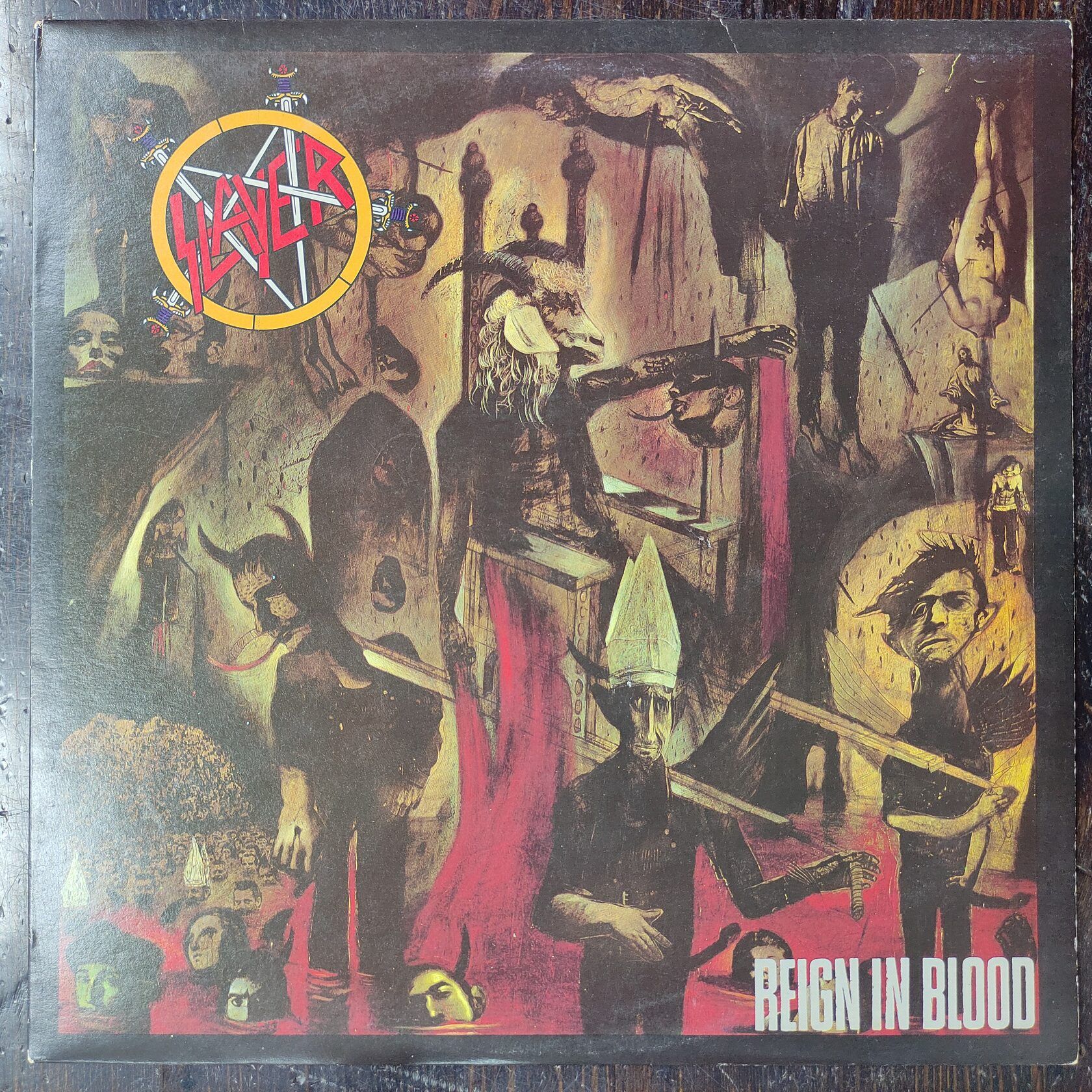 Пластинка виниловая Slayer "Reign In Blood" ('87, Japan) LP