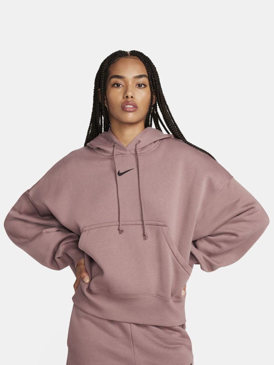 Худи W Nsw Phnx Flc Oos Po Hoodie