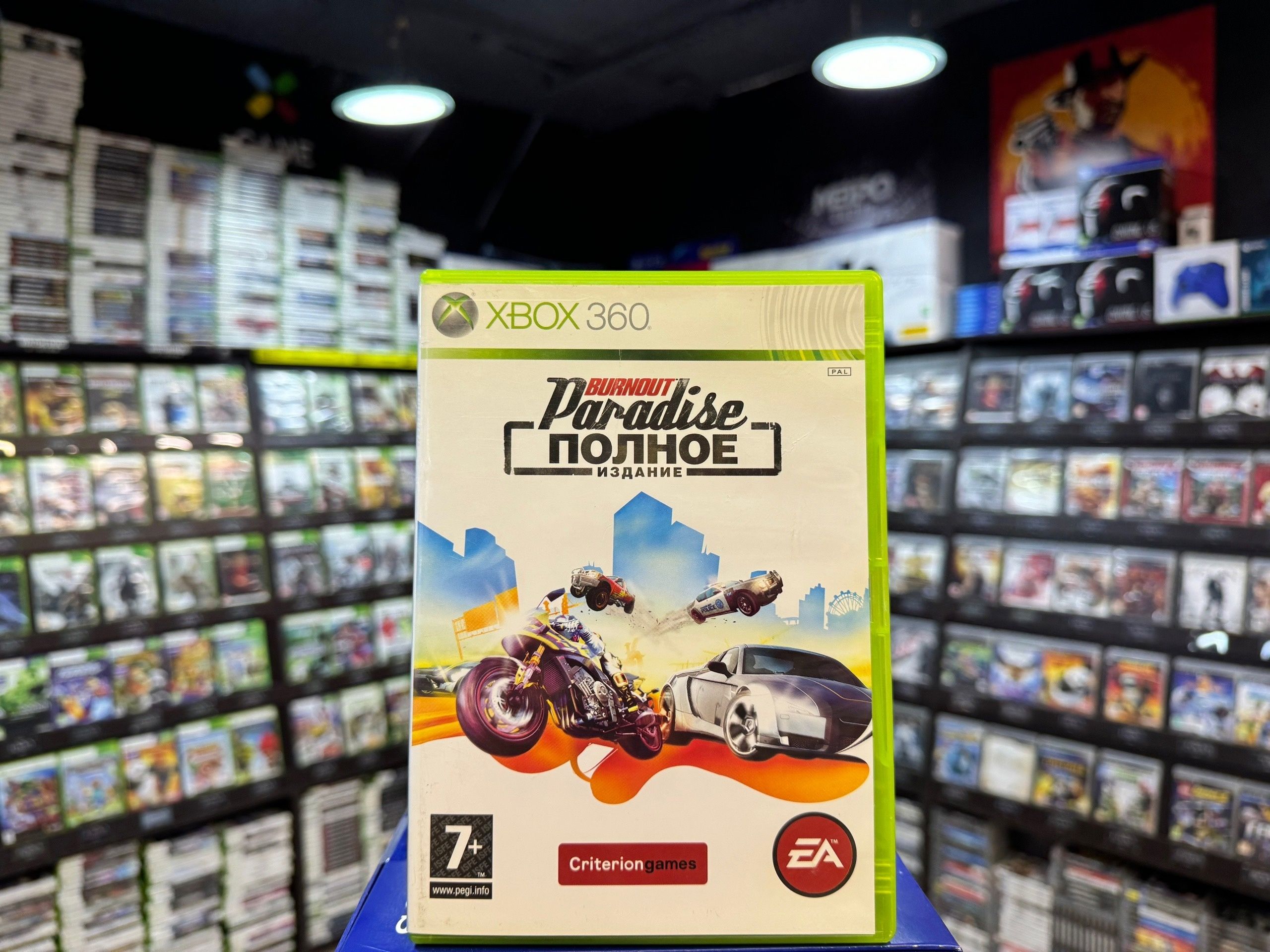 Игра Burnout Paradise Полное издание (Xbox 360) (Box)