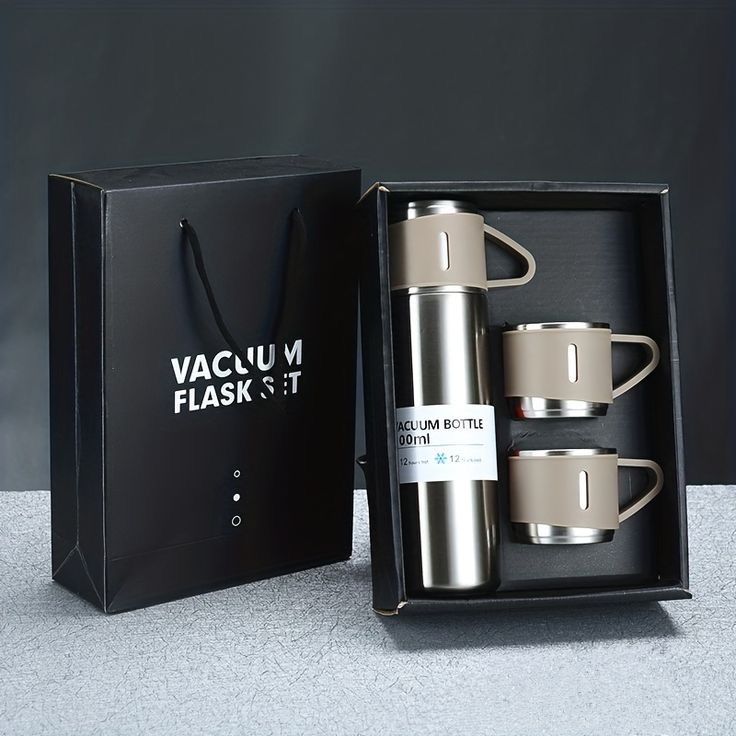 Vacuum flask set. Flask Set. Набор термос и 2 кружки Vacuum Flask Set RM-5157-2. Vacum jag Day Days Termos.