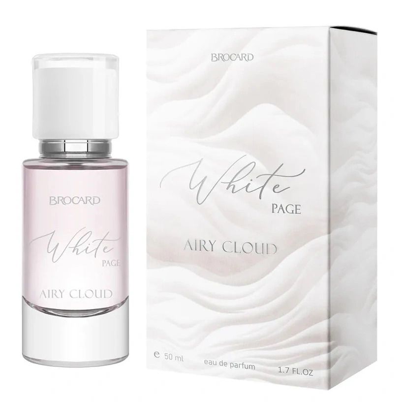 White page airy cloud