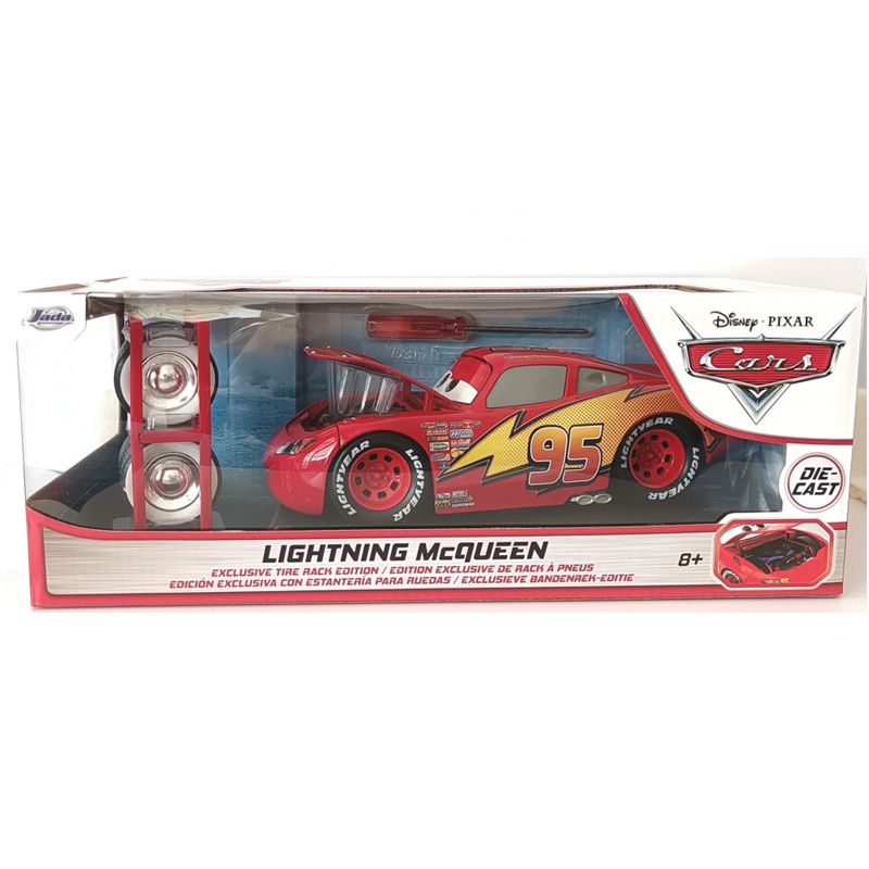 Jada Toys 1:24 Модель автомобиля,LIGHTNING McQUEEN купить на OZON по низкой  цене (1615384996)