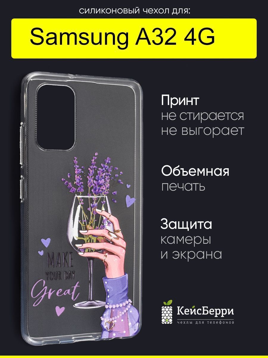 ЧехолдляSamsungGalaxyA324G,серияClear