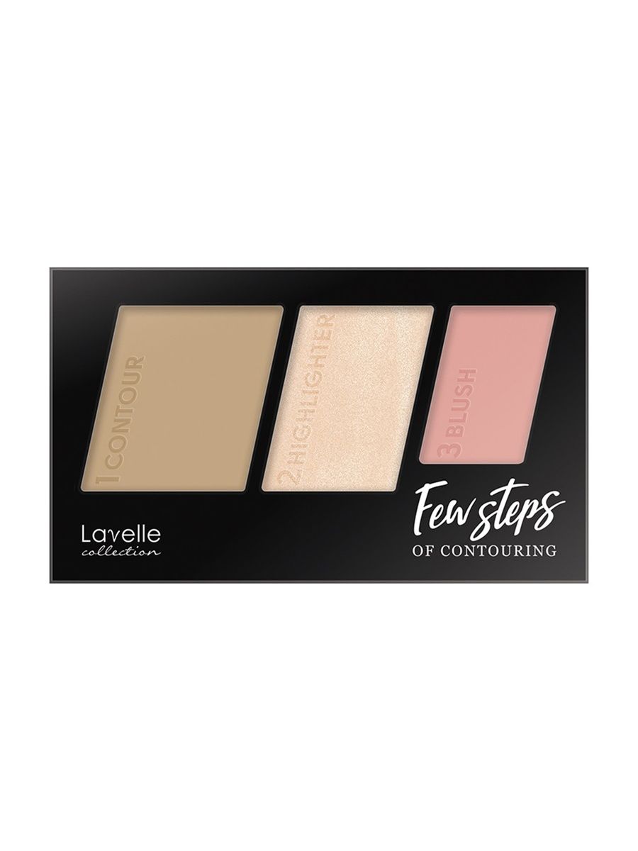 Lavelle Collection Палетка для контуринга Few Steps, 12 г, 03 rose beige