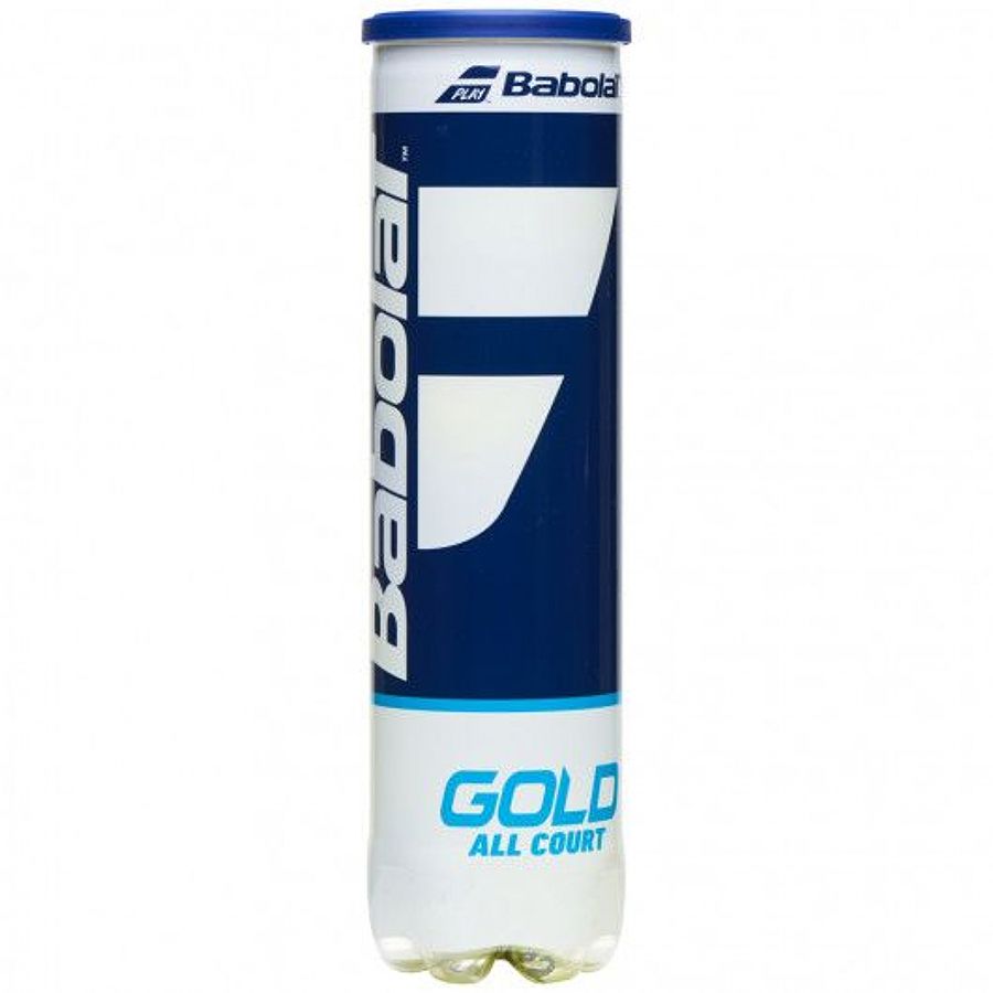 Мячи для большого тенниса BABOLAT Gold All Court X4, 502085, упаковка 4 мяча